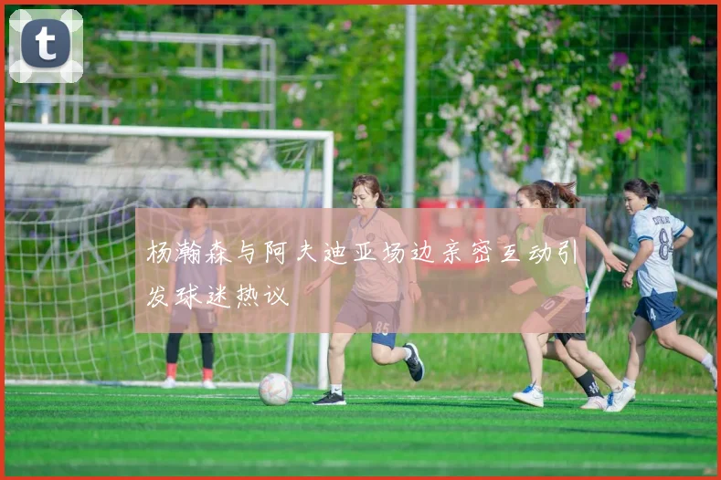 杨瀚森与阿夫迪亚场边亲密互动引发球迷热议